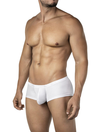 White men’s briefs clever 26069 with smooth form-fitting design and central pouch in multi-colored australian latin trunks pack