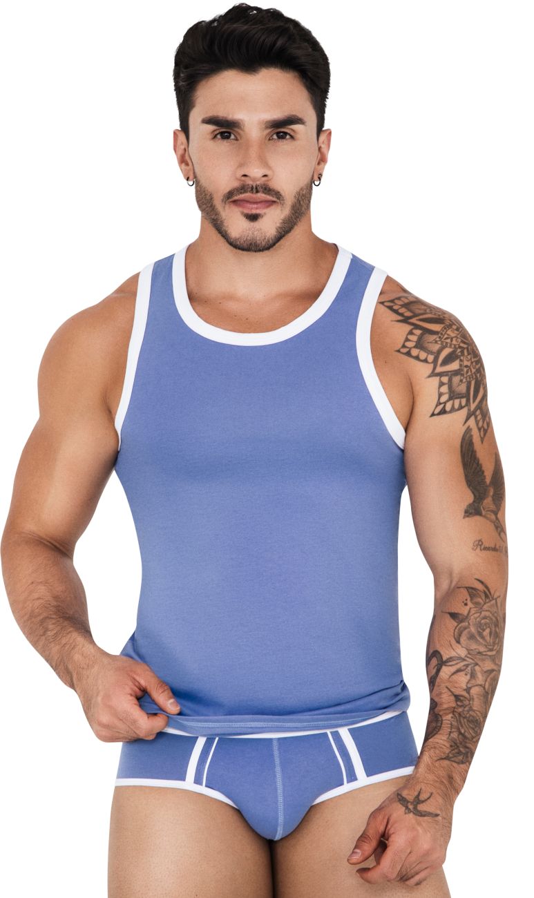 Clever 1510 Tethis Tank Top Farbe Blau