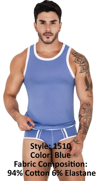 Clever 1510 Tethis Tank Top Farbe Blau