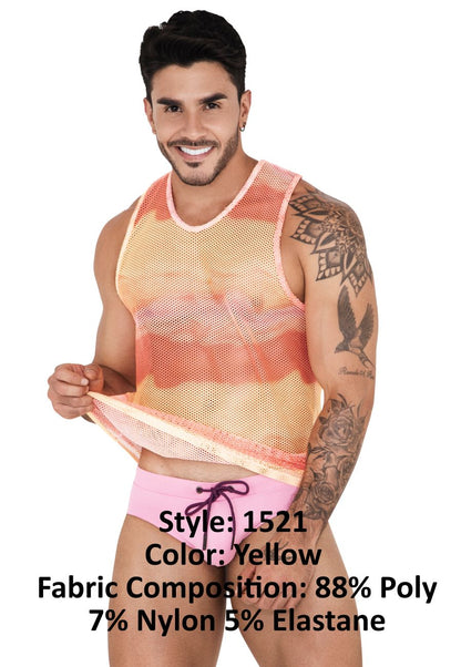 Clever 1521 Adriatic Tank Top Farbe Gelb