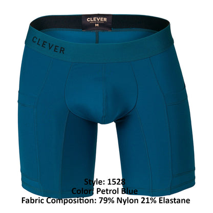 Clever 1528 Arctic Boxershorts Farbe Petrolblau