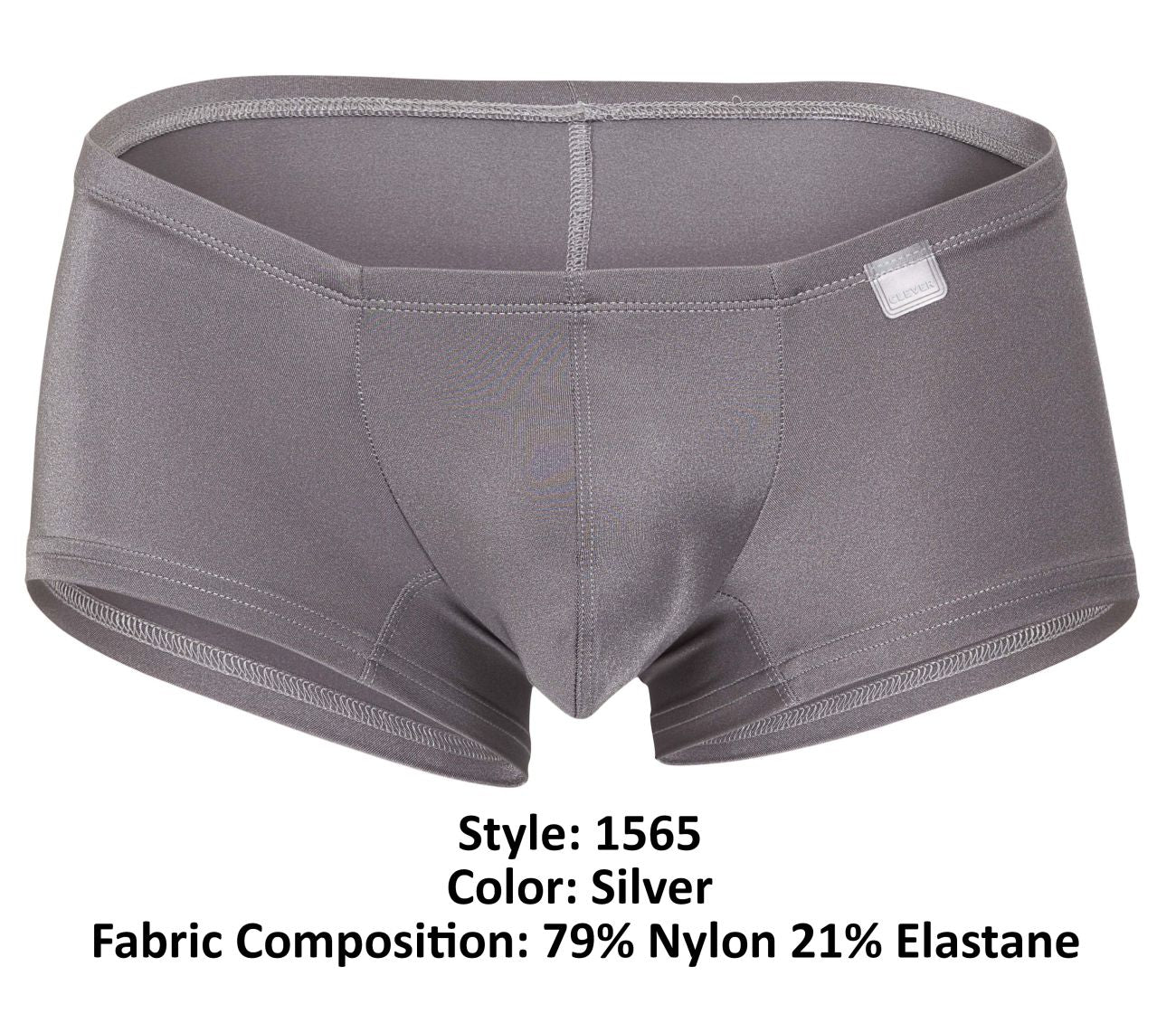 Clever 1565 Destellos Badehose Farbe Silber