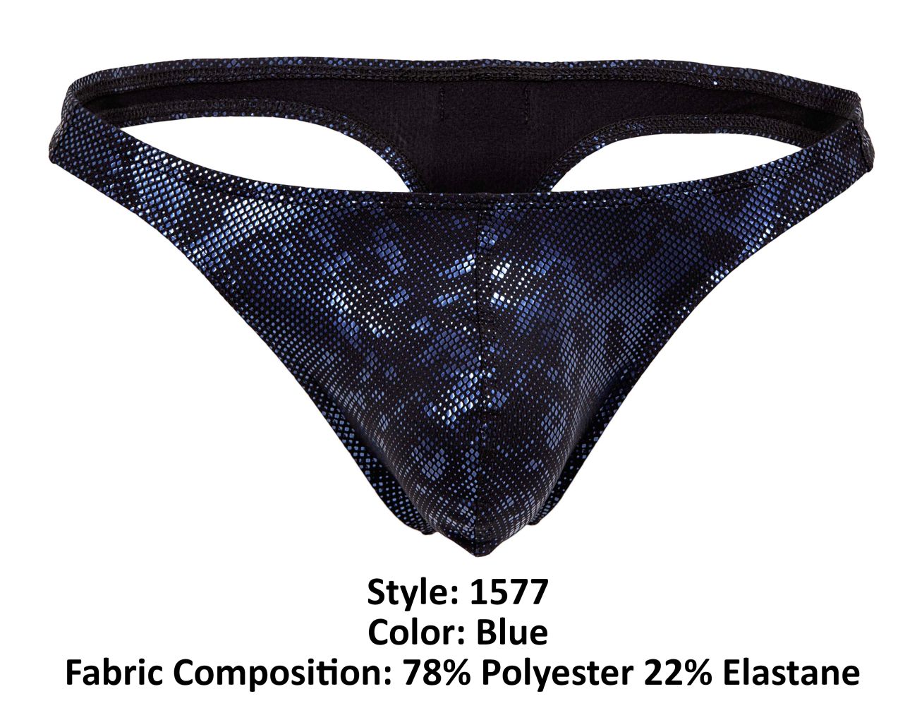 Clever 1577 Cambodia Tangas Farbe Blau