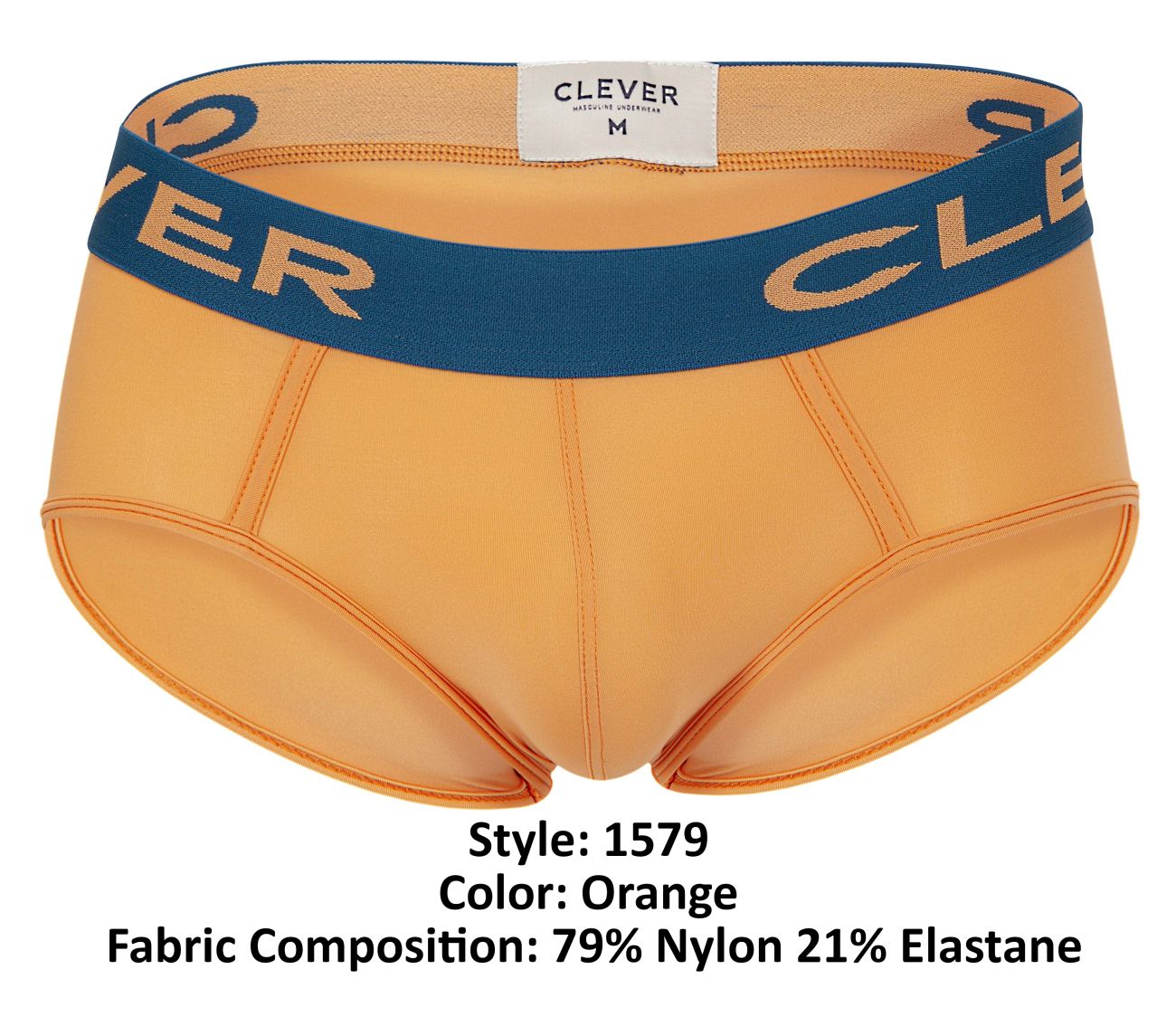 Slip Clever 1579 Coque Couleur Orange