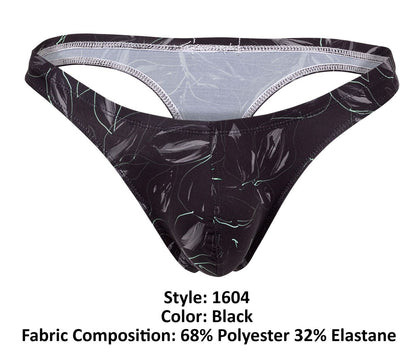 Clever 1604 Oasis Tangas Farbe Schwarz