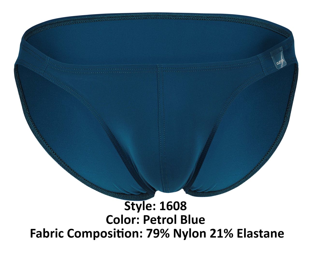 Clever 1608 Beatnik Bikini Farbe Petrol Blau