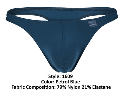 Clever 1609 Beatnik Tangas Farbe Petrol Blau