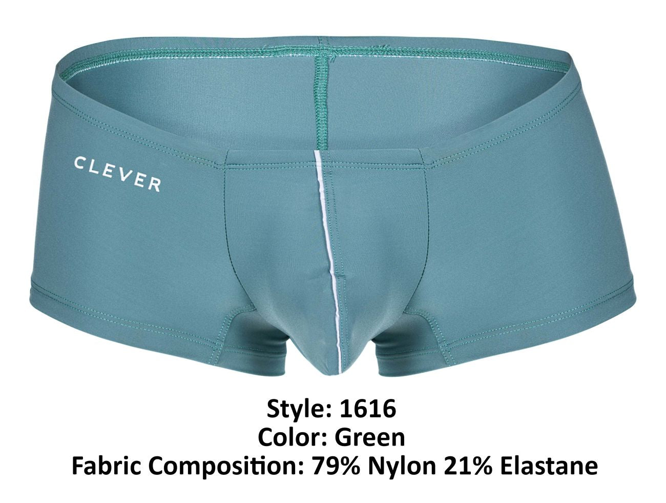 Clever 1616 Mente Badehose Farbe Grün