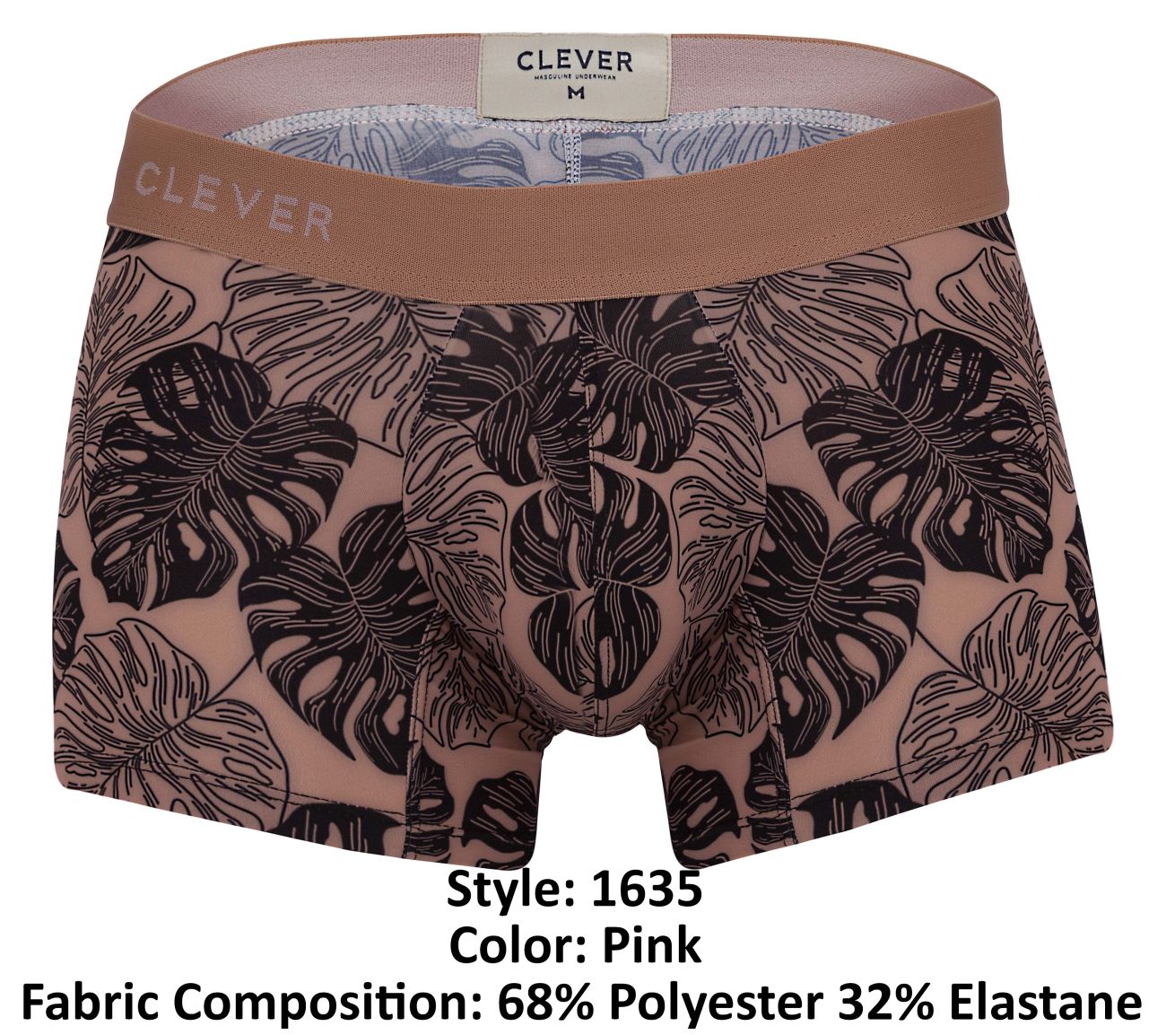 Clever 1635 Pacif Boxer Couleur Rose