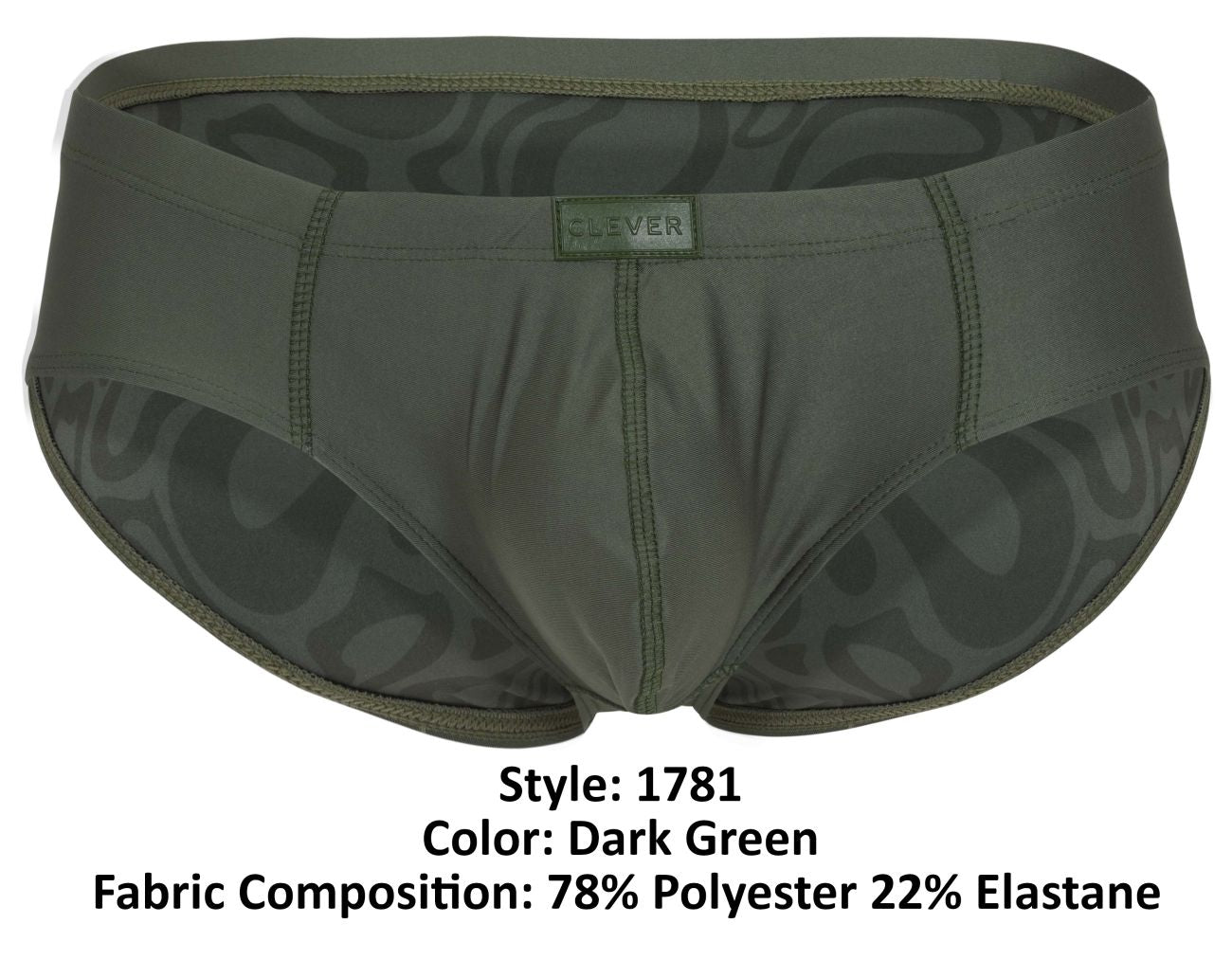 Slip Clever 1781 Maya couleur vert foncé