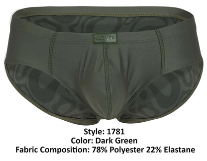 Slip Clever 1781 Maya couleur vert foncé