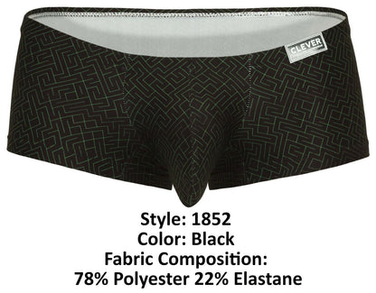Clever 1852 Laberin Trunks Couleur Noir