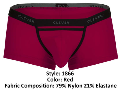 Clever 1866 Tokio Trunks Couleur Rouge