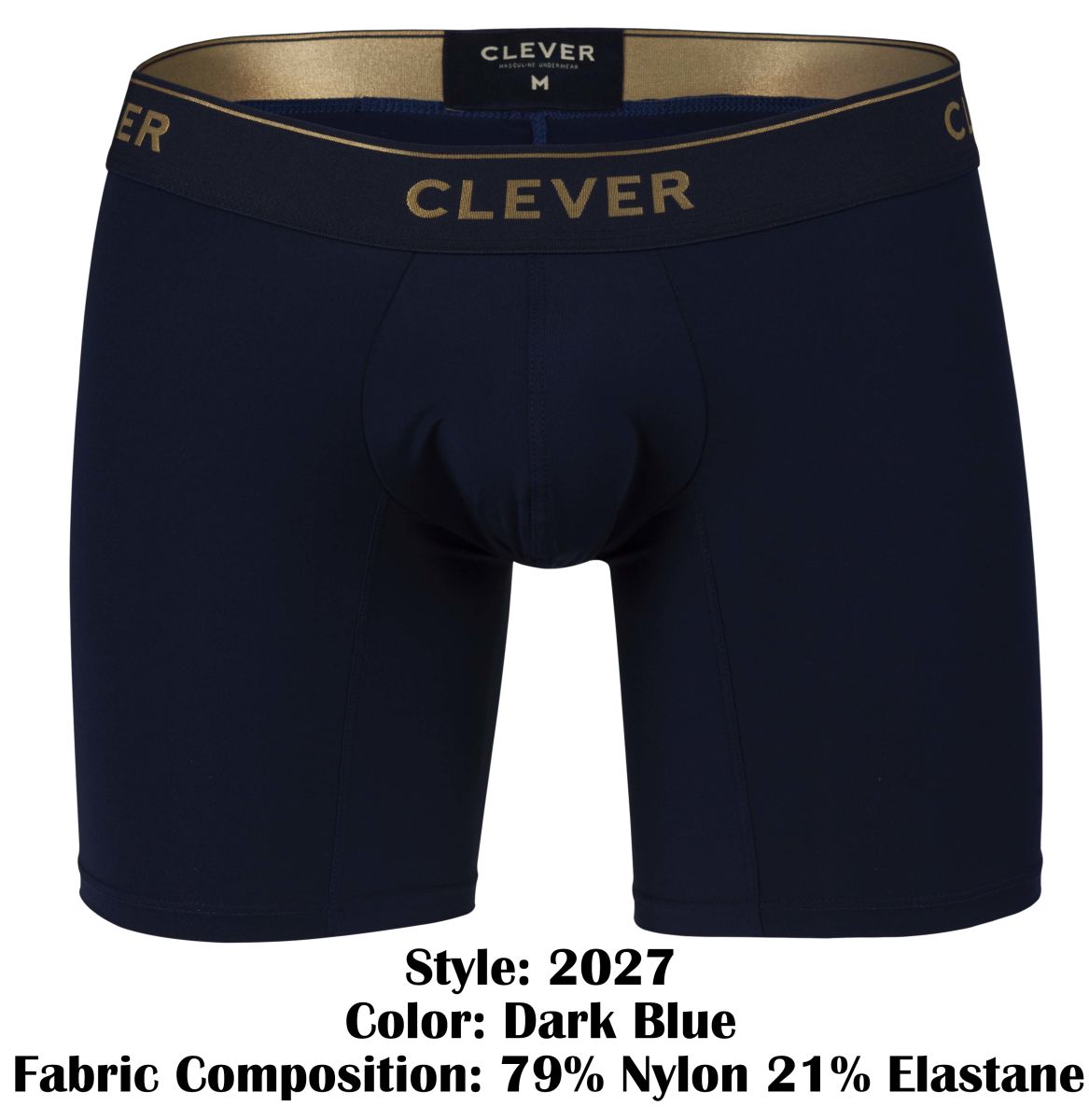 Boxers Clever 2027 Valladolid, couleur bleu foncé