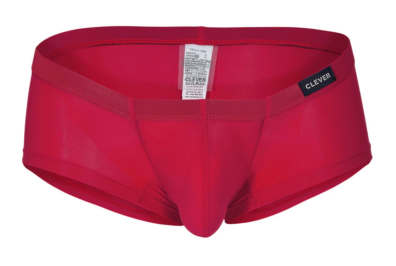 Clever 229929 3er-Pack Australian Latin Trunks Farbe Rot-Blau-Dunkelblau