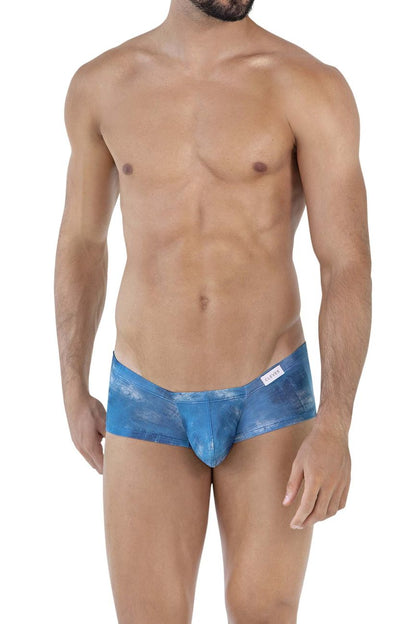 Clever 229931 3er-Pack Australian Latin Trunks Farbe Petrolblau-Dunkelblau-Grau