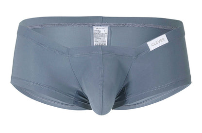 Clever 229931 3er-Pack Australian Latin Trunks Farbe Petrolblau-Dunkelblau-Grau