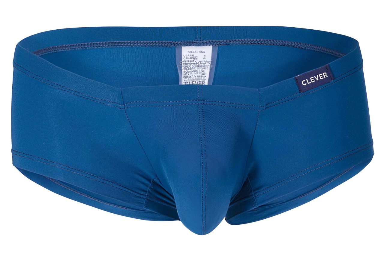 Clever 229932 Lot de 3 boxers latins australiens Couleur Bleu-Bleu pétrole-Raisin