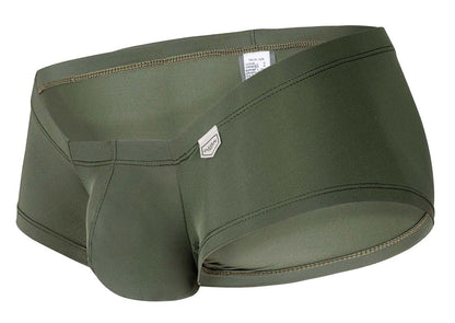 Clever 229934 3er-Pack Australian Latin Trunks, Farbe Olivgrün-Dunkelgrün-Grün