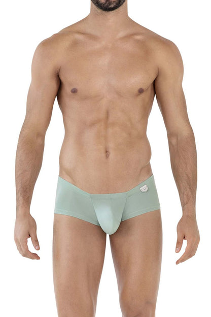 Clever 229934 3er-Pack Australian Latin Trunks, Farbe Olivgrün-Dunkelgrün-Grün