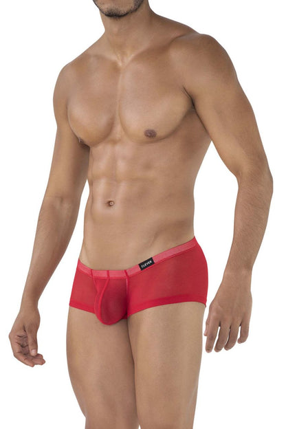 Clever 229937 3er-Pack Australian Latin Trunks Trunks Farbe Rot-Schwarz-Traube