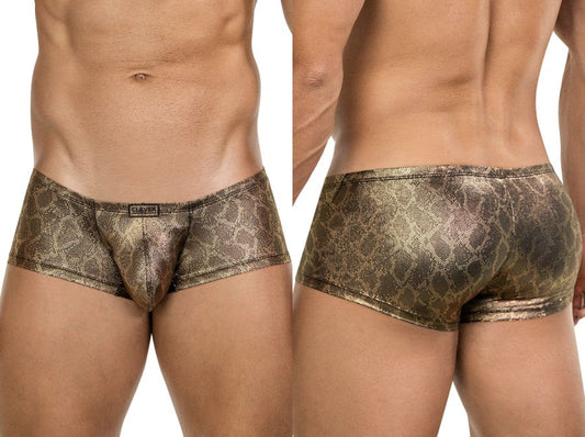 Clever 26042 Atlas Trunks - Bold and Sophisticated Gold Metallic Design Color Gold