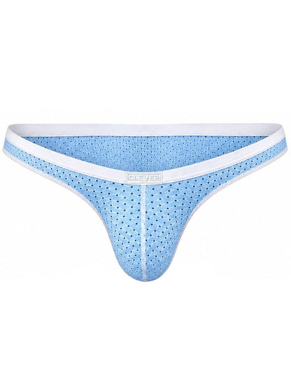 Light blue mesh Ulises briefs with white trim and a centered brand logo on the waistband.