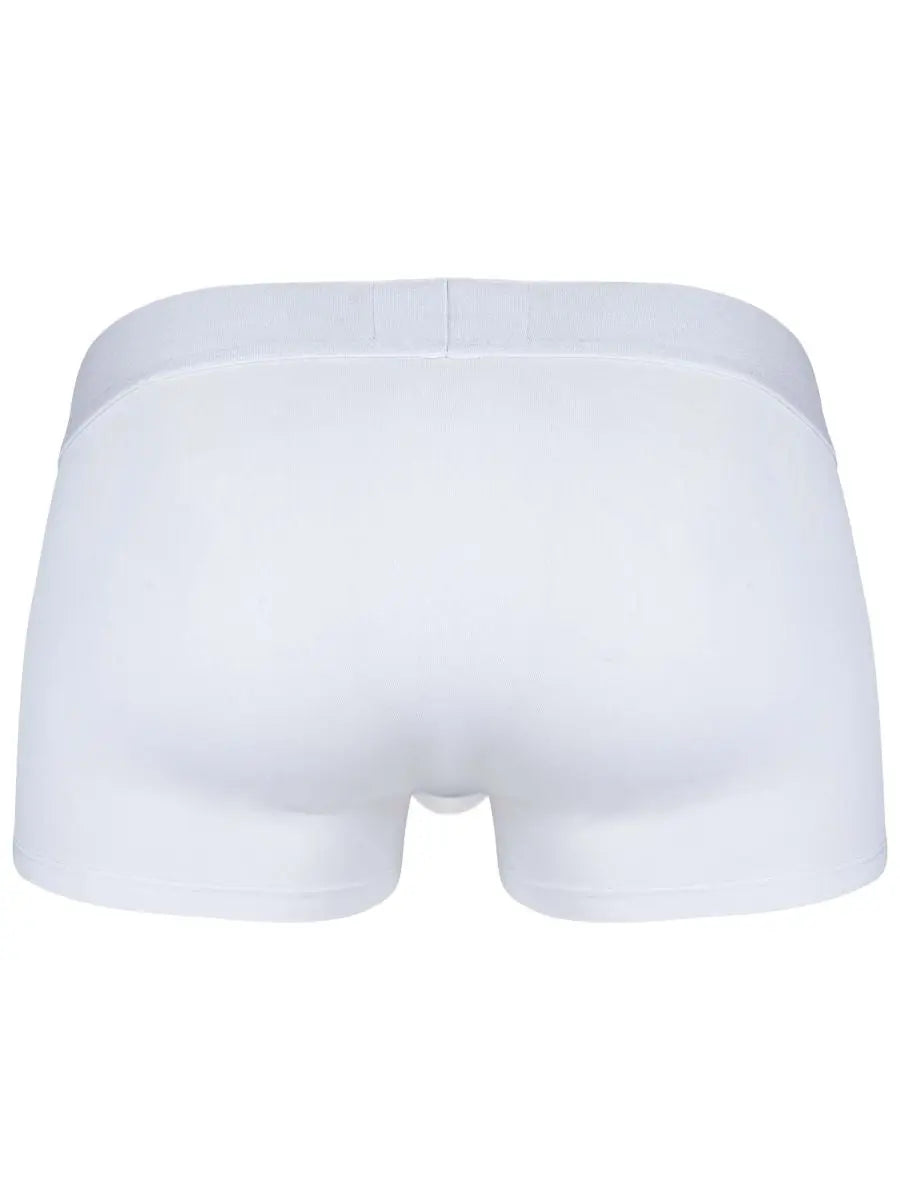 Clever 26207 Men's Underwear Mompox Trunks Sleek Ergonomic Fit Color White