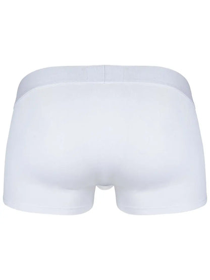 Clever 26207 Men's Underwear Mompox Trunks Sleek Ergonomic Fit Color White