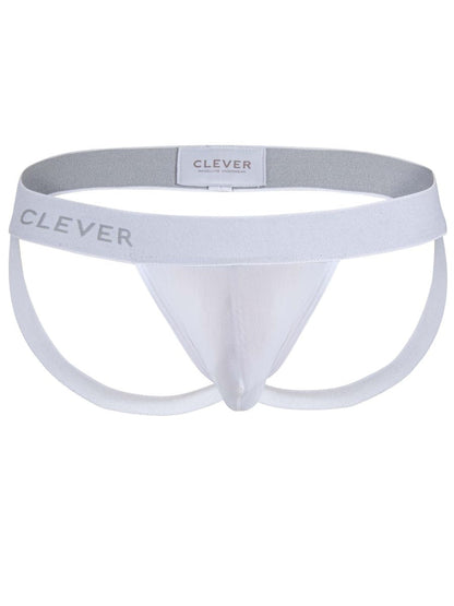 Clever 26213 Men's Underwear Giron Athletic Support Jockstrap Color White