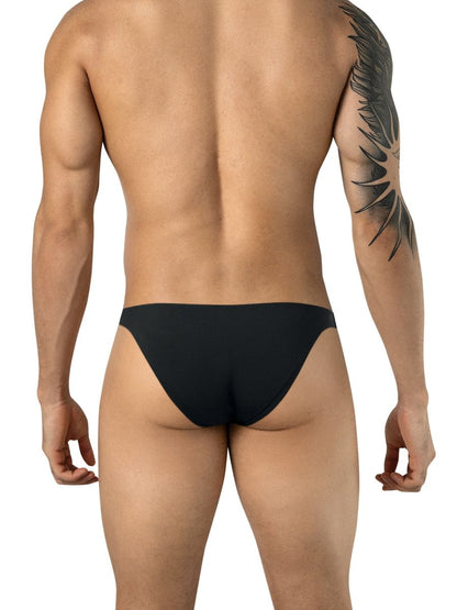 Clever 26216 Men's Underwear Cocuy Minimalist Low Rise Briefs Color Black