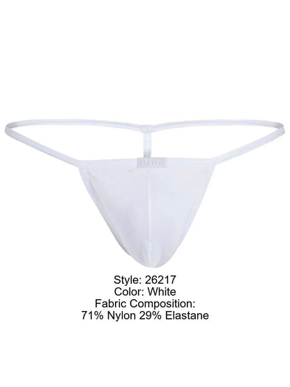 Clever 26217 Men's Underwear Filandia Thongs Color White