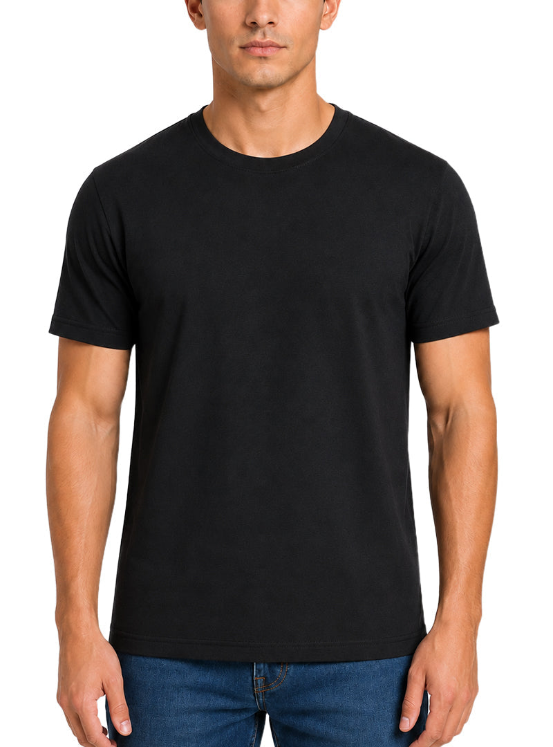 T-shirt classique à col rond pour homme grande taille Players