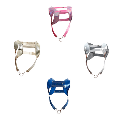 Dngeon Croptop Harness Cockring -Spiegel-