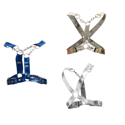 Dngeon Cross Chain Harness -Spiegel-