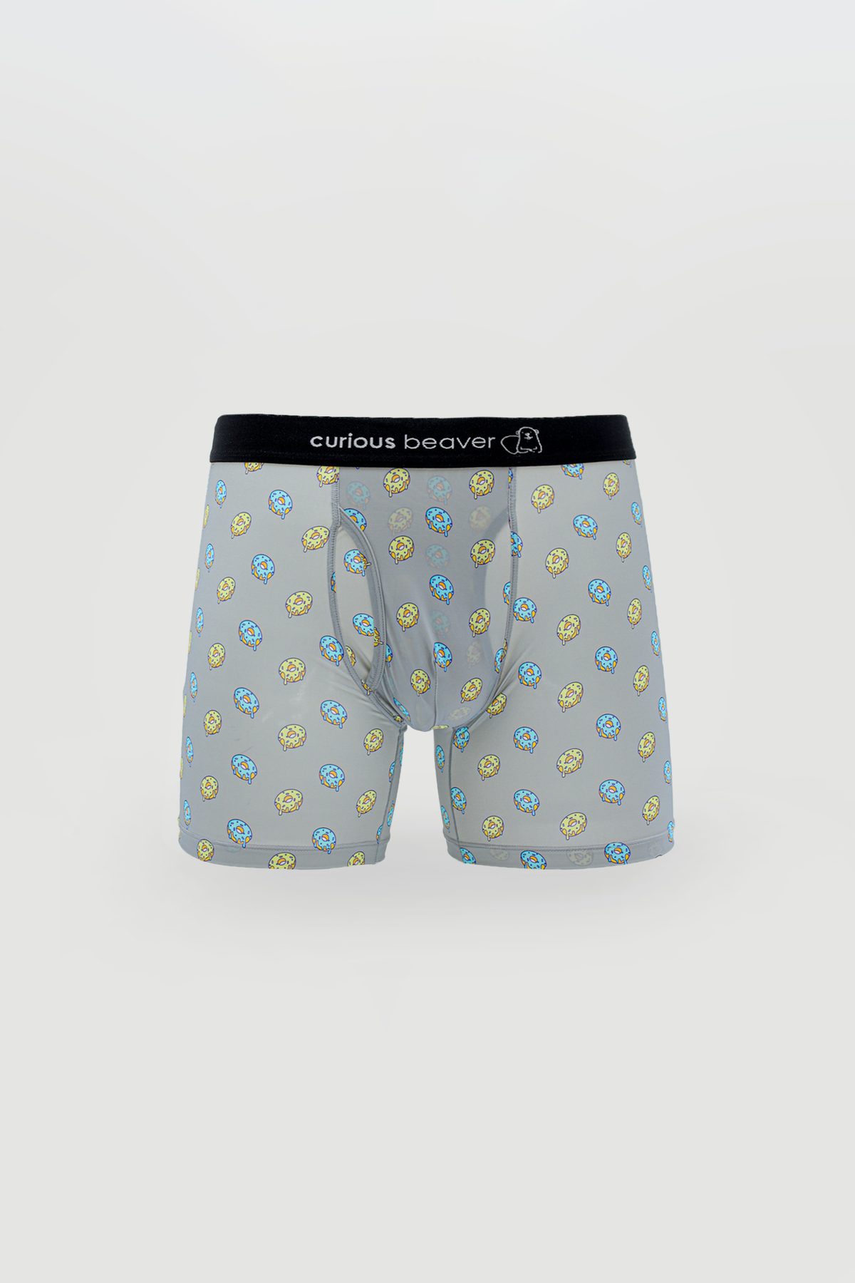 Curious Beaver Men's Boxer Briefs - Donuts