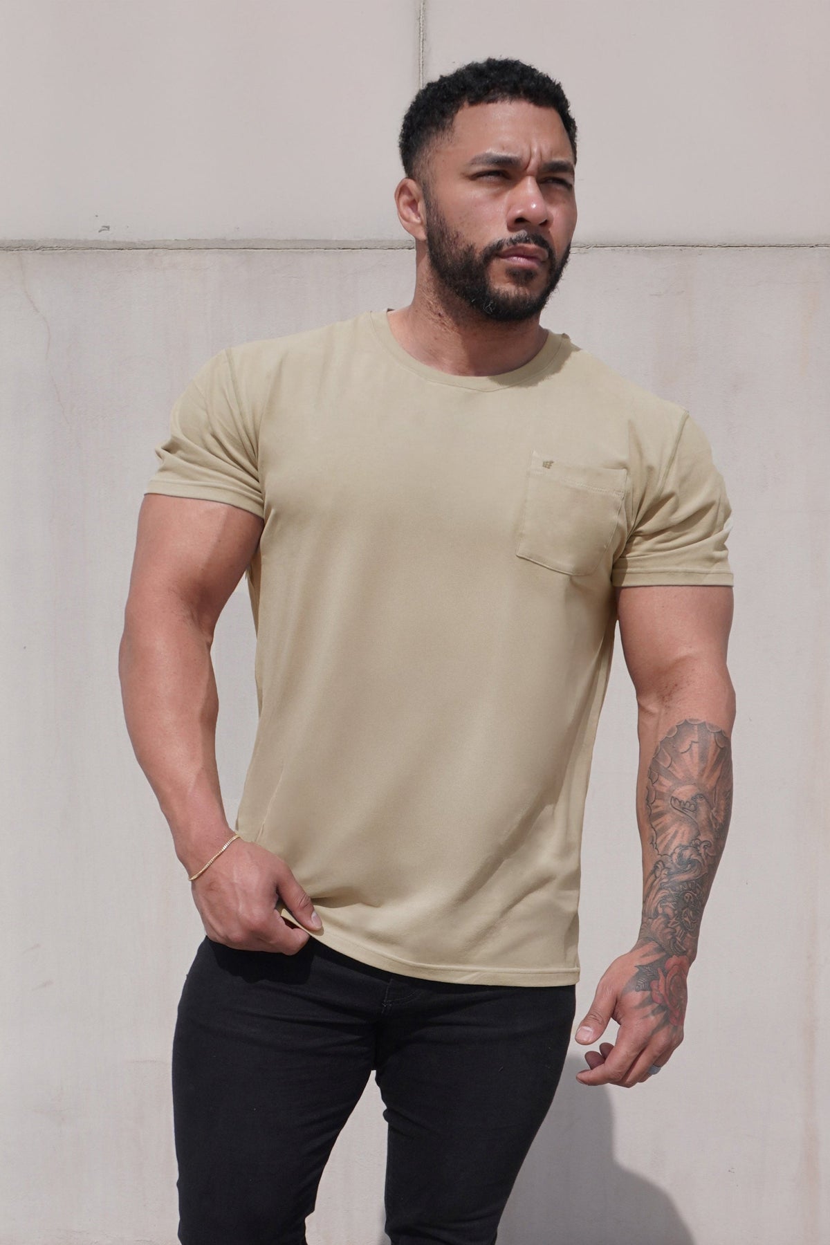 Jed North Men's Classic Premium Pocket T-Shirt - Pistachio Green
