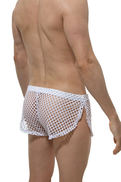 PetitQ Short Snap PetitQ Fishnet White