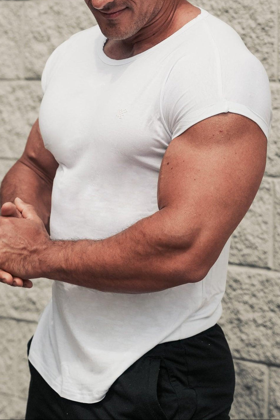 Jed North Men's Evolve Cap Sleeve Muscle T-Shirt 2.0 - Off White