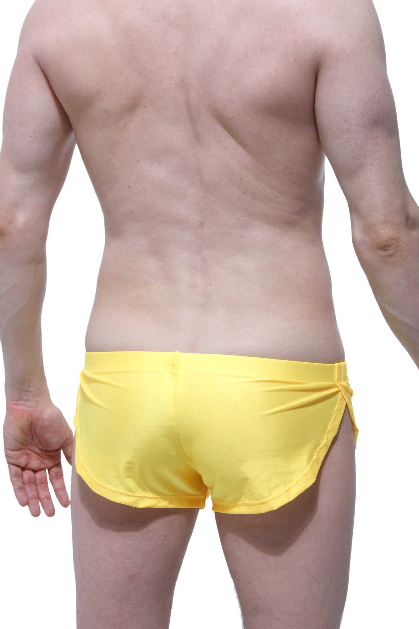 Short de course jaune