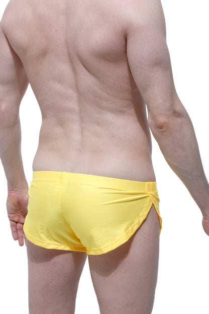 Short de course jaune