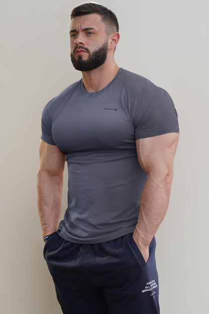 Jed North Men's Titan 2.0 Muscle Fit T-Shirt - Stone