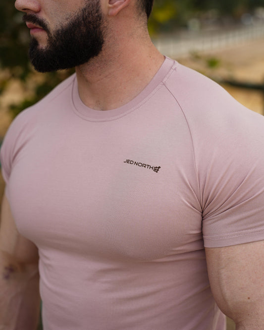 Jed North Men's Titan 2.0 Muscle-Fit T-Shirt - Salmon