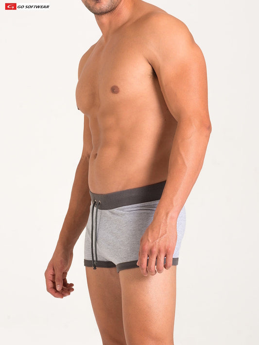 Go Softwear 4943 Herren California Bliss Row Shorts - Heather Grey