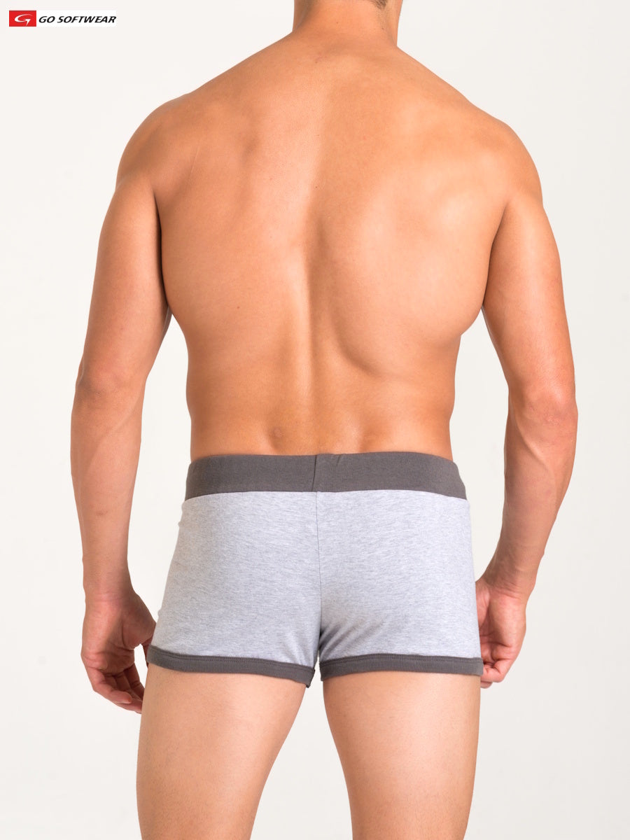 Go Softwear 4943 Herren California Bliss Row Shorts - Heather Grey