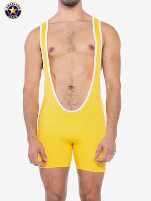 Débardeur de sport pour homme AMERICAN JOCK 8404 - Jaune or
