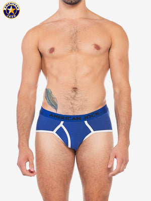 AMERICAN JOCK 8402 Men's Sport Brief - Royal Blue
