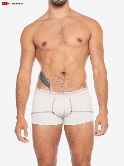 Go Softwear 4413 Men's Hemp Boxer Brief - Natural