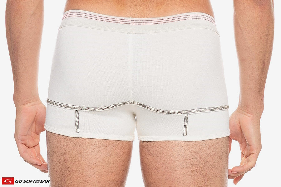 Go Softwear 4413 Men's Hemp Boxer Brief - Natural