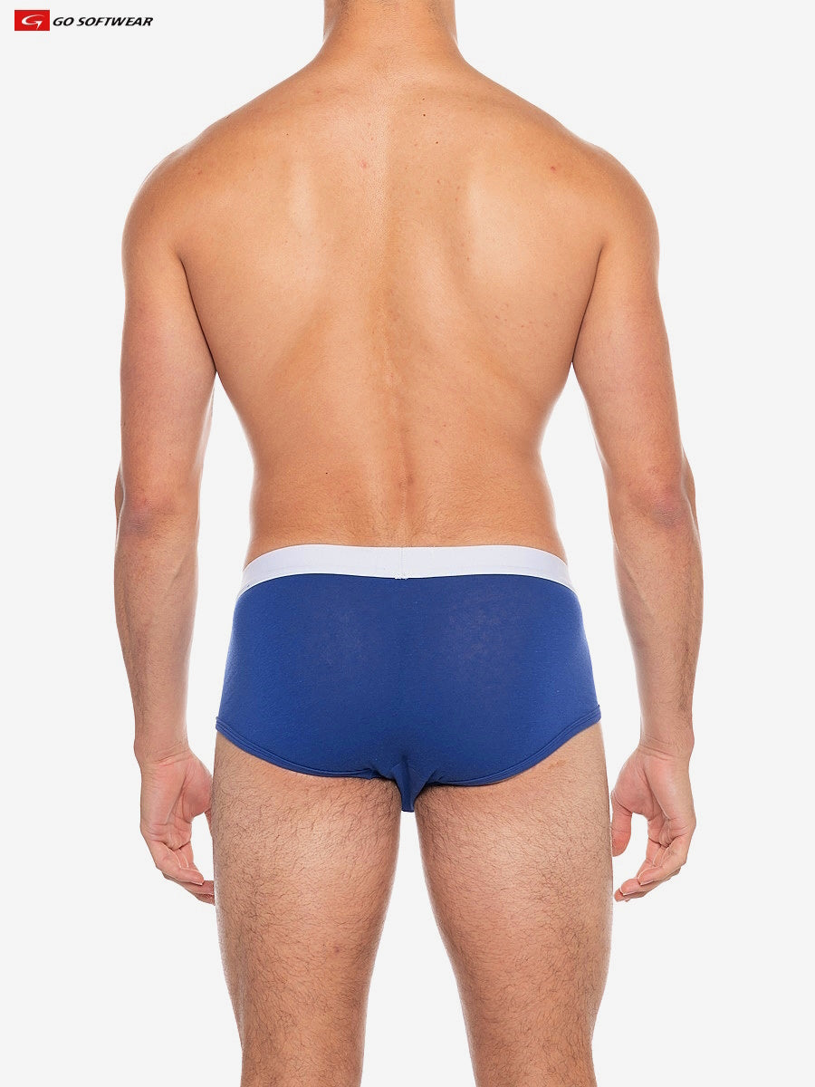 Go Softwear 2721 Men's Boost Padded Pouch Brief - Nautical Blue